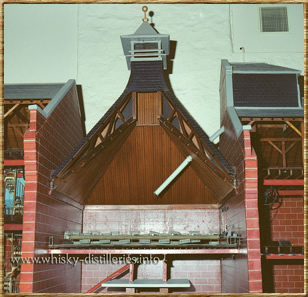Kiln house Glenkinchie maquette